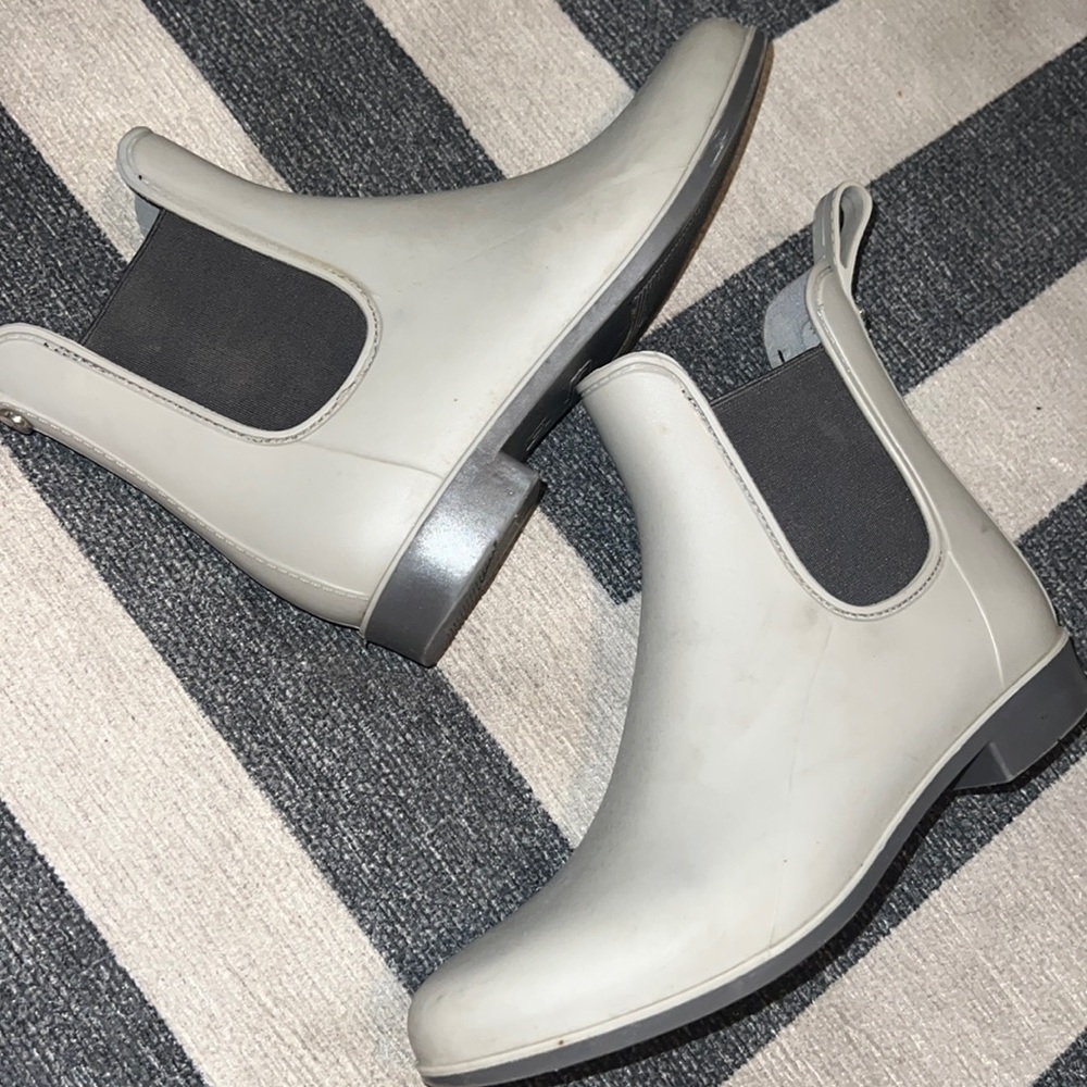 Rain boots booties Gray 7